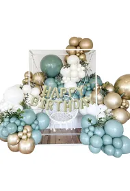 GoParty GIRLANDA BALON 124EL HAPPY BIRTHDAY ANT