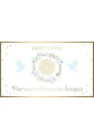 Armin Style ZAPROSZENIE KOMUNIA 160X95 AS ZP-90 OP10SZT FOL