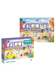 Puzzle 60 el. Railway station Dodo