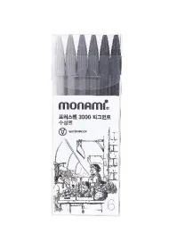 Monami Cienkopis Plus Pen 6 szt.