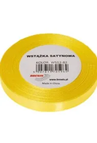 Brewis Wst��ka satynowa kanarkowy 6mmx32m