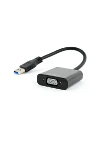 Gembird Adapter USB 3.0 -> VGA czarny