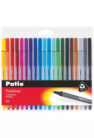 Patio Cienkopisy Trio Fineliner 20 szt.
