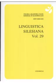 Linguistica Silesiana Vol 29