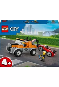 LEGO City Samochd pomocy drogowej i naprawa sportowego auta 60435