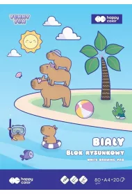 Blok rysunkowy A4/20K Yummy Yum biay HAPPY COLOR