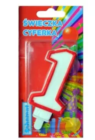 Schemat �wieczka cyferka 1