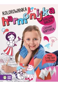 Kolorowanka- harmonijka. Czerwony Kapturek i Kr�lewna �nie�ka