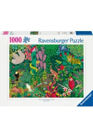 Puzzle 1000 el. Magiczny las deszczowy Ravensburger