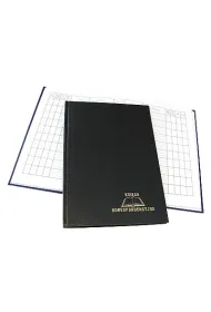 Ksi�ga korespondencyjna A4 96 kartek czarna (1824-229-010)