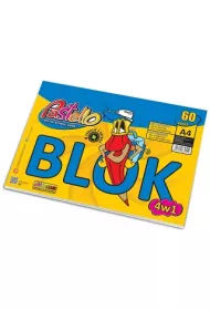 Pastello Blok 4w1 A4 rysunkowy i techniczny
