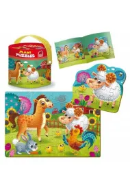 Puzzle maxi 2w1 (12+48 el.) Farma Roter Kafer