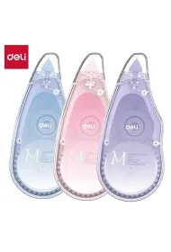 Deli Korektor w ta�mie Macaron 5mm x 12m mix kolor�w