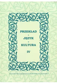 Przekad. Jzyk. Kultura. IV
