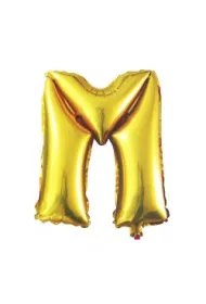 Balon Litera M 45,5 cm