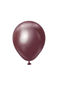 Balony Kalisan mirror bordowe