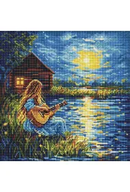 Ideyka Diamentowa mozaika - D�wi�ki w ciemno�ci 40x40cm