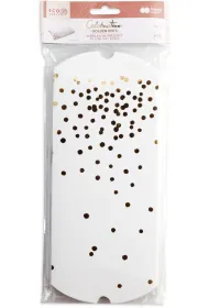 Happy Color Pude�ka na prezenty Golden Dots, 21x10cm, 5 sztuk