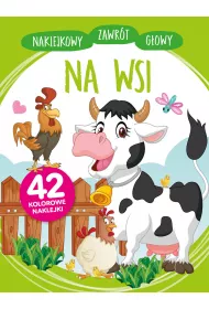Naklejkowy zawr�t g�owy. Na wsi
