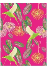 Museums & Galleries Karnet B6 z kopert� Hummingbirds