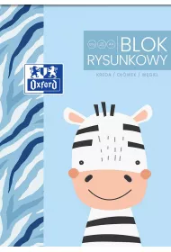 Oxford Blok rysunkowy Kids A4 Gadka biay