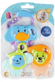 Grzechotka Safari 4w1 BAM BAM 515014