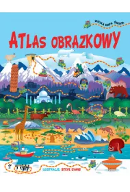 Atlas obrazkowy + wielka mapa �wiata