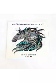 Ethnic animals. Kolorowanka dla doros�ych
