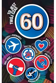 AbCard Kartka okoliczno�ciowa Urodziny 60 US04