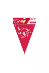 Godan Girlanda flagi papierowa Love is in the air 270 cm