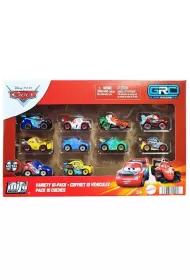 Cars Auta Mikroauta 10-pak HXY65 Mattel