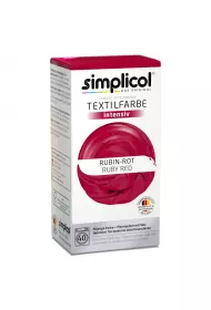 Simplicol Barwnik do tkanin intensywny - Rubinowoczerwony 559 g