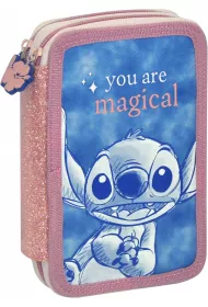 KIDS EUROSWAN Pi�rnik 2-komorowy z wyposa�eniem Stitch ST00024