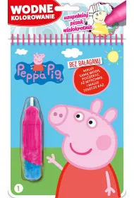 �winka Peppa Wodne kolorowanie Tom 1