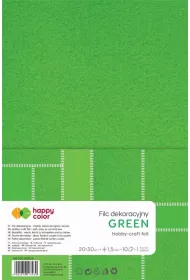 Happy Color Filc dekoracyjny zielony
