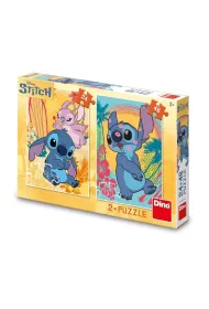 Puzzle Disney Zakochany Stitch 2w1 24 i 48el Dino Toys
