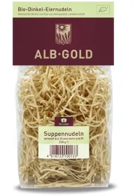 Alb-Gold Makaron (orkiszowy jajeczny) nitki 250 g Bio