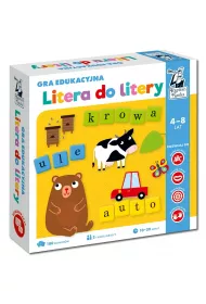 Kapitan Nauka. Gra edukacyjna. Litera do litery. Edgard
