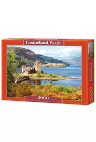 Puzzle 2000 el. Szkocja zamek Eilean Donan Castorland