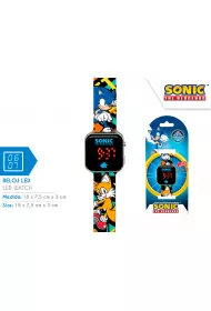 Sonic the Hedgehog Zegarek LED z kalendarzem Sonic SNC4228M