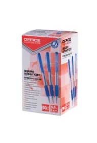 Paczka d�ugopis automatyczny Office Products niebieski 50 szt.