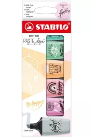 Stabilo Zakrelacz Boss Mini Pastellove 10 szt.