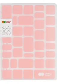 Happy Color Brulion na spirali Trendy, Soft Pink, A5, 80g, 80 kartek w kratk� kratka 80 kartek