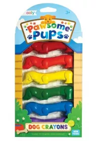Ooly Kredki pieski Pawsome Pups 6 szt.