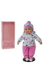 Lalka bobas z polskim gosem 40cm Adar