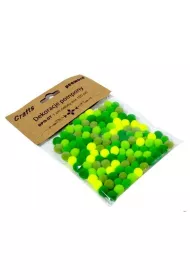 Penword Dekoracje pompony mix zielony 1cm