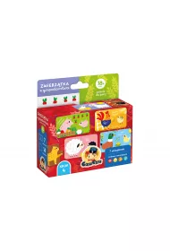 CzuCzu Zwierztka z gospodarstwa Puzzle do pary Bright Junior Media