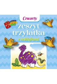 Biblioteczka m�drego dziecka. Czwarty zeszyt trzylatka z naklejkami