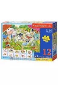 Puzzle edukacyjne Mama i dziecko Castorland