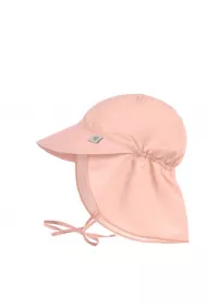 Lassig Czapka przeciwsoneczna z daszkiem i oson karku UV80 Splash & Fun pink, rozm. 50/51